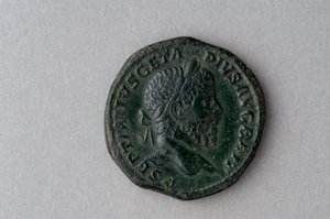 Gétův sestercius (bronz)